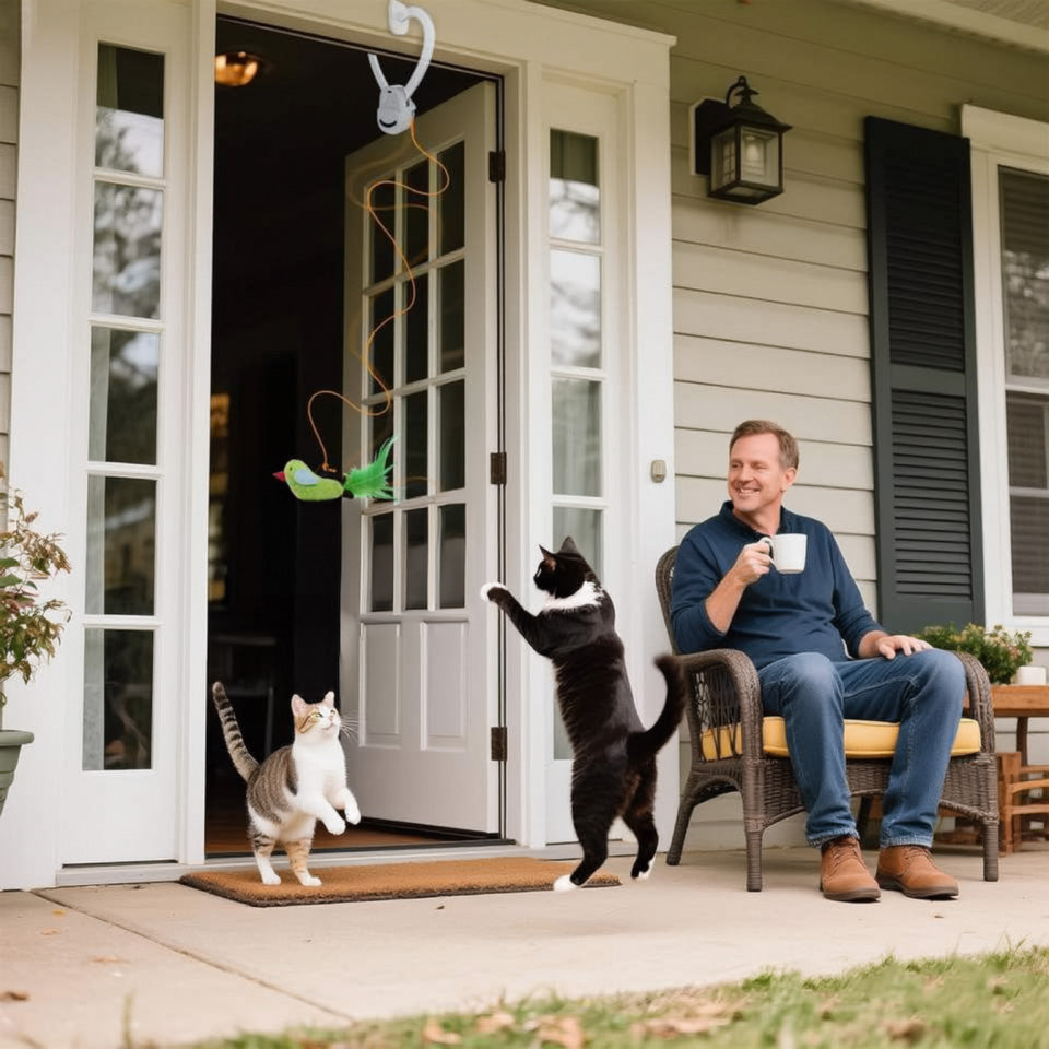 Uccellino volante automatico