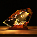 Lampada Resina Anello Eterno Glow